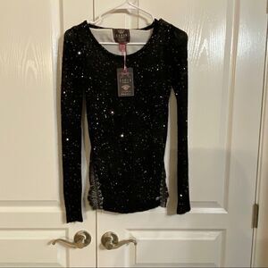 💚 C6- NWT Lipsy London knitwear sweater w/ small sequins